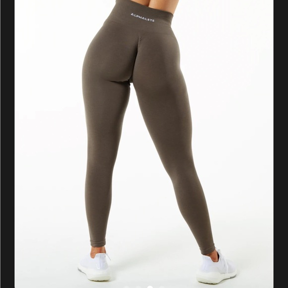 Alphalete Amplify Legging Mocha - Picture 7 of 7
